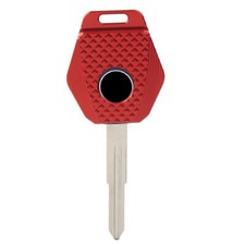 Red Key CNC Aluminum Key Ring