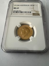 1915 KING GEORGE  V MELBORNE