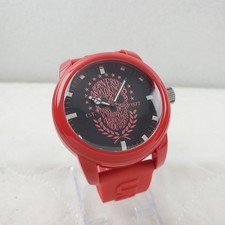 UNLTD BY MARC ECKO THE EMBLEM SKULL E06518G2 RED MEN'S WATCH 
