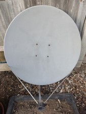 94 cm x 80cm  Offset Dish Quad  LNB  E'Sail Oscar 100 Up-link Pair lnb Clamps