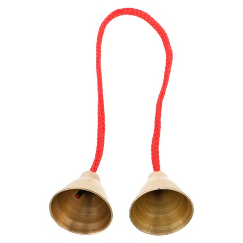 Handheld tibetan healing bells - tibetan,