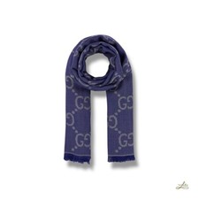 Gucci GG-Pattern Wool And Silk-Blend Scarf