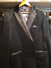 Next Velvet Double Breasted