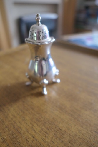Silver pepperette vintage - silver,