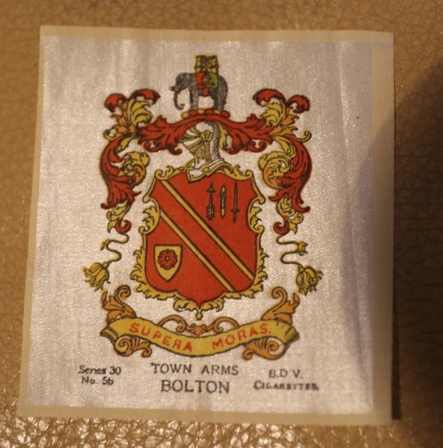 Bolton 1918 town arms silk - arms,