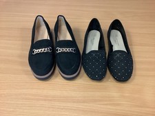 Pairs black shoes - pairs, of