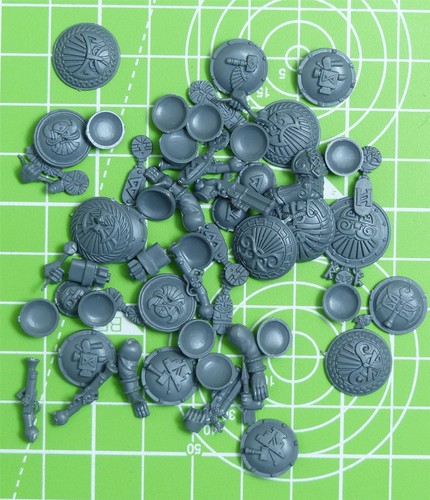 Shields arms weapons - &, etc