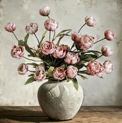 6pcs viral peony artificial - viral,