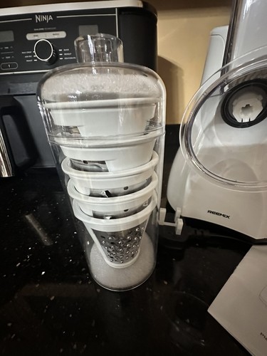 Electric cheese grater - 5-in-1,