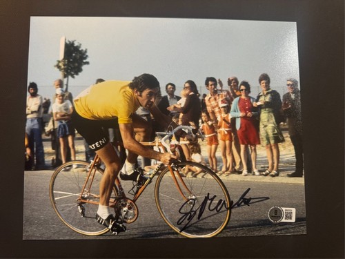 Eddy merckx rare autographed - eddy, rare!
