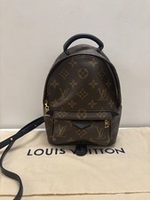 Louis Vuitton Palm Springs Backpack Mini Brown Canvas Monogram