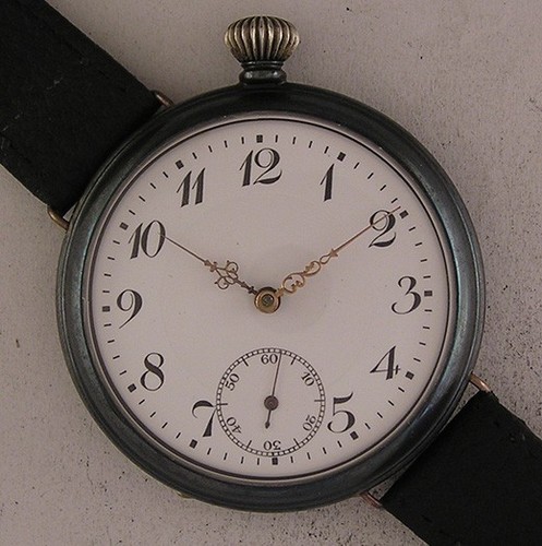 Military trench junghans ww1 - military,