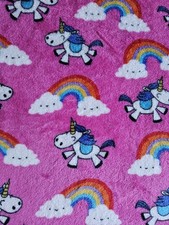 Pink Unicorn Minky Cuddle