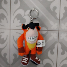 Crash Bandicoot Plush Keyring Toy Keychain 2001 Play by Play