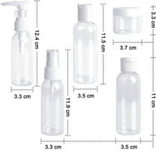 Hand Luggage Travel Bottles