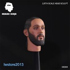  HK004 Braid Beard Man Head