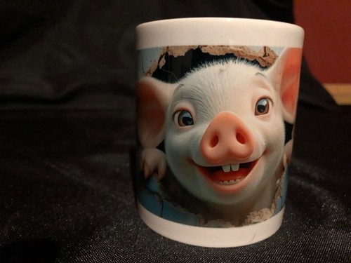 Animal print mugs - 3d,