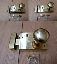 Rim Lock Door Knob Handle Sets
