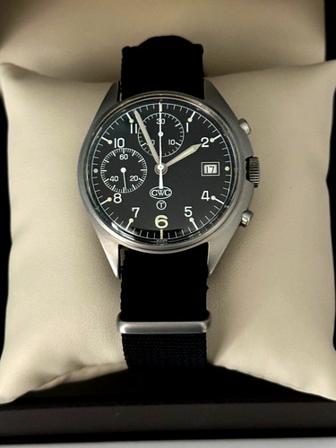Cwc chronograph date cal - cwc,
