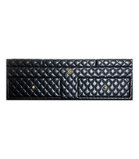 Chanel XL Leather Diamond Quilted Jewellery Trunk With Gold Keys & Storage Box