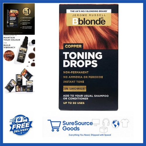 Copper hair toning drops - hair,