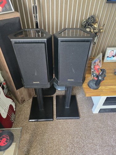 Tanoy 605 speakers and stands - tanoy,