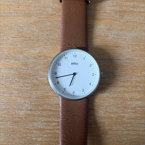 Braun mens watch bn0281whbrgal - braun,