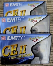 3 X BASF EMTEC CE II 90 BLANK