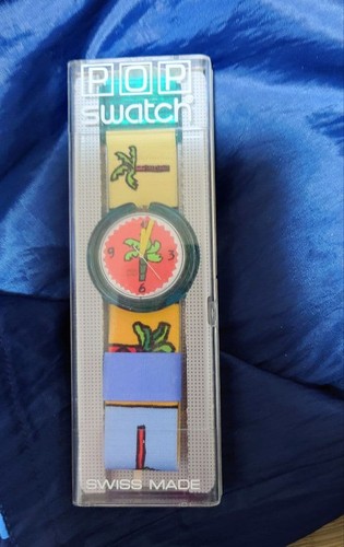Pop swatch butterfly watch - pop,