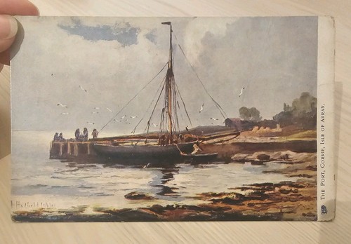 Postcard the port corrie - the,