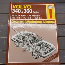 Haynes Volvo 340 & 360 /