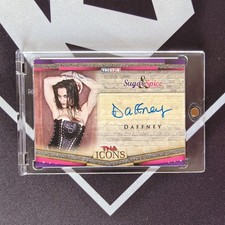 2010 TNA Impact Tristar Daffney Sugar & Spice Auto Card Wrestling Autograph WWE