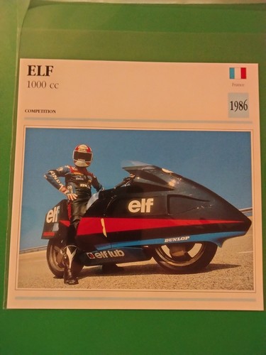 Elf 1000cc 1986 motorcycles - 1986,