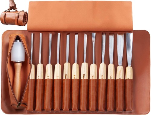 12pcs wood carving chisel - cr-v,