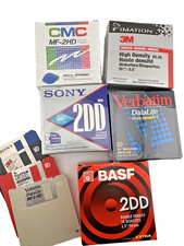 Vintage 3.5" Floppy Disk Lot