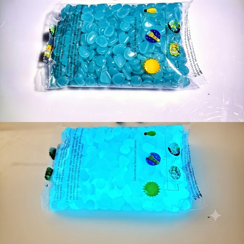 100pcs glow the dark - in,