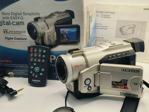 Samsung d80 minidv - samsung, vp-d80