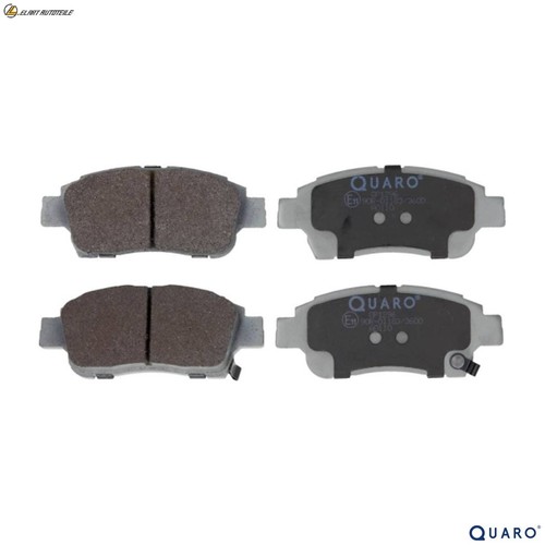 Brake pad set disc - disc,