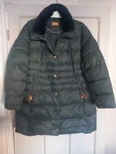 M&S Per Una Ladies Khaki Padded Coat Size 20 BNWOT
