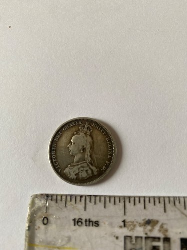 Queen victoria silver - silver, shilling