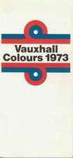 Vauxhall Colours 1972-1973 UK