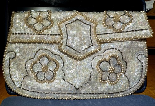 Vintage regale clutch - vintage,