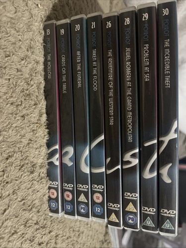The poirot collection dvd set - poirot,