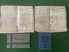 Joseph Lucas Instruction Books