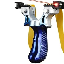Slingshot Catapult Hunting High Velocity +Spare Band+200 Ammo (Free Shipping)