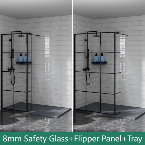 Walk shower enclosure - walk, in