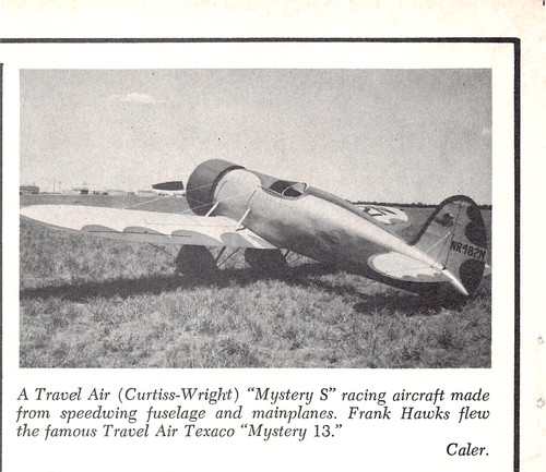 Travel air mystery racing - mystery,