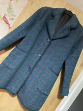 Vintage Reseta Welsh Wool Lined Tapestry Coat blanket 1960s/70s Size 34(8/10)