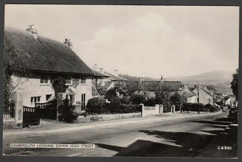 Postcard charmouth lyme - charmouth, nr