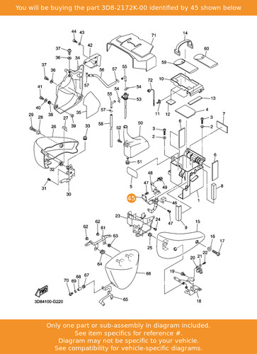 Yamaha bracket 3d8 - yamaha,